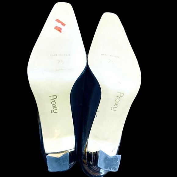 J. CREW MARC FISHER PROXY Bundle Lot of 4 Pairs of Shoes Pumps Heels Flats Leath - Picture 8 of 10